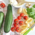 Conchiglioni farcis courgette-ricotta