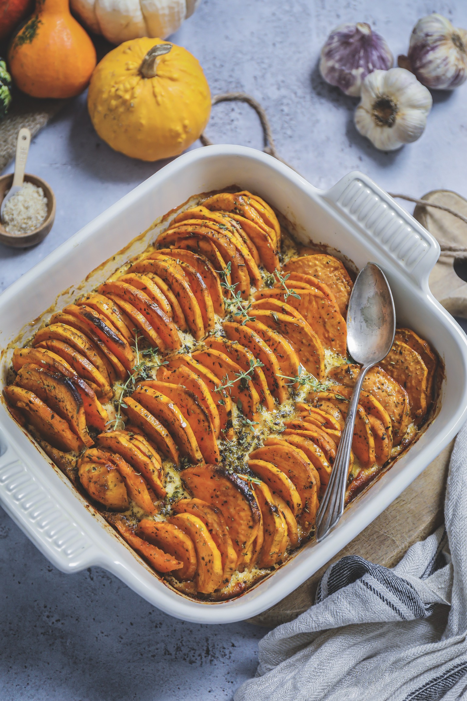 Gratin de patates douces